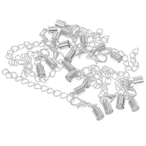 GARIOUANS 20 Stück Kettenverschluss Lobster Clasps für DIY Schmuckherstellung Silberne Armbandverschlüsse für und Armbänder Langlebig und Rostfrei Durchmesser von GARIOUANS