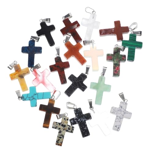 GARIOUANS 20 Stück Natürliche Stein Perlen Diy Schmuckzubehör für Armbänder und Hochwertige Lose Perlen für Handwerksprojekte Gemischte Farben GARIOUANS 20 Stück Natürliche Stein Perlen Diy Schmuckzubehör für Armbänder und Hochwertige Lose Perlen für Handwerksprojekte Gemischte Farben von GARIOUANS