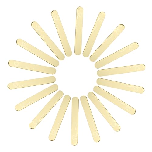 GARIOUANS 20 Stück Teiliges DIY Eiscreme Stick Kreative Holzstäbchen für Lutscher und Bastelprojekte Langlebig und Leicht zu Reinigen für Erwachsene von GARIOUANS