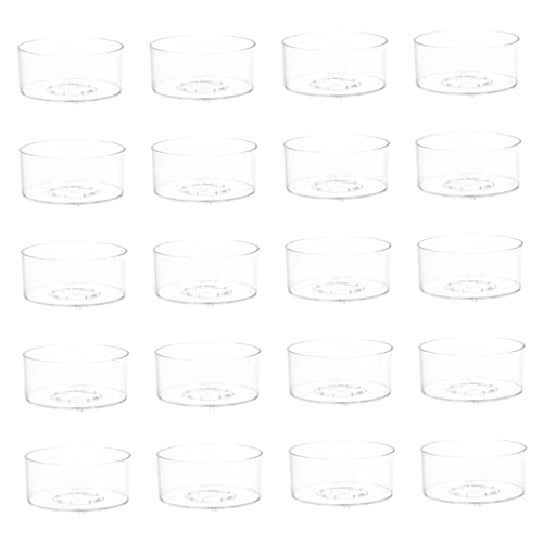 GARIOUANS 20 Stück Teiliges DIY Kerzendocht aus Flammhemmendem Kunststoff Runde Transparente Wachsschmelzform und Aufbewahrungsbox für Selbstgemachte Kerzen Geeignet für Paraffin Sojawachs GARIOUANS 20 Stück Teiliges DIY Kerzendocht aus Flammhemmendem Kunststoff Runde Transparente Wachsschmelzform und Aufbewahrungsbox für Selbstgemachte Kerzen Geeignet für Paraffin Sojawachs von GARIOUANS