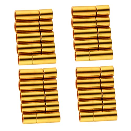 GARIOUANS 20 Stück Teiliges DIY Schmuckzubehör Goldfarbene Armband und Halskettenverschlüsse Langlebige Metallklammern für Handgefertigte Armbänder Einfache Anwendung Leicht und GARIOUANS 20 Stück Teiliges DIY Schmuckzubehör Goldfarbene Armband und Halskettenverschlüsse Langlebige Metallklammern für Handgefertigte Armbänder Einfache Anwendung Leicht und von GARIOUANS