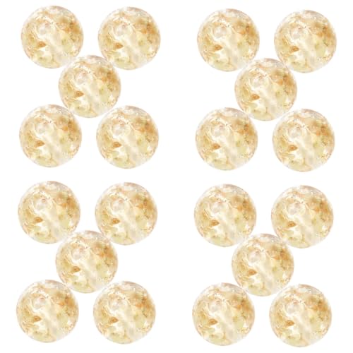 GARIOUANS 20 Stück Teiliges Glasperlen Leuchtende Spacer Perlen für DIY Schmuckherstellung Armband und Halsketten Perlen Handliche Bastelperlen für Kreative Handarbeiten GARIOUANS 20 Stück Teiliges Glasperlen Leuchtende Spacer Perlen für DIY Schmuckherstellung Armband und Halsketten Perlen Handliche Bastelperlen für Kreative Handarbeiten von GARIOUANS