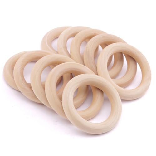 GARIOUANS 20 Stück Teiliges Holzringe aus Premium holz Glatte Oberfläche für DIY Bastelprojekte Schmuckherstellung Dekoringe und Hängende Anhänger Langlebig und Vielseitig für Kreative GARIOUANS 20 Stück Teiliges Holzringe aus Premium holz Glatte Oberfläche für DIY Bastelprojekte Schmuckherstellung Dekoringe und Hängende Anhänger Langlebig und Vielseitig für Kreative von GARIOUANS