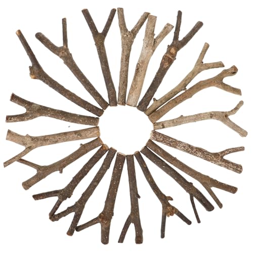 GARIOUANS 20 Stück Teiliges Holzstäbe Y förmige Zweige Naturbelassen Leicht DIY Bastelzubehör Foto Requisiten Handwerksmaterial für Kreative Projekte und Dekoration GARIOUANS 20 Stück Teiliges Holzstäbe Y förmige Zweige Naturbelassen Leicht DIY Bastelzubehör Foto Requisiten Handwerksmaterial für Kreative Projekte und Dekoration von GARIOUANS