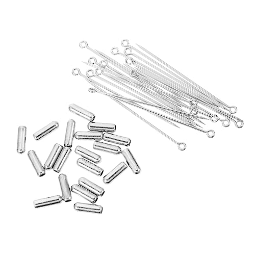 GARIOUANS 20 Stück Teiliges Kupfer Broschen mit Sicherheitsnadeln Lange Nadel Pins für Schmuck und DIY Zubehör Silberfarben für Kreative Projekte und Hochzeitsanstecker GARIOUANS 20 Stück Teiliges Kupfer Broschen mit Sicherheitsnadeln Lange Nadel Pins für Schmuck und DIY Zubehör Silberfarben für Kreative Projekte und Hochzeitsanstecker von GARIOUANS