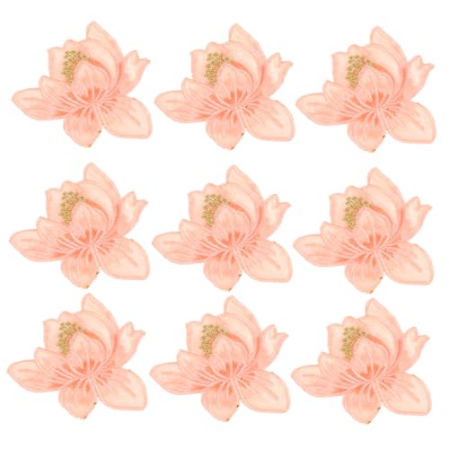 GARIOUANS 20 Stück Teiliges Lotus Aufnäher Blumenstickerei Polyester Applikationen zum Aufnähen und Aufbügeln für Kleidung DIY Kostüm Dekoration Flicken für Jacken Kleider Taschen GARIOUANS 20 Stück Teiliges Lotus Aufnäher Blumenstickerei Polyester Applikationen zum Aufnähen und Aufbügeln für Kleidung DIY Kostüm Dekoration Flicken für Jacken Kleider Taschen von GARIOUANS