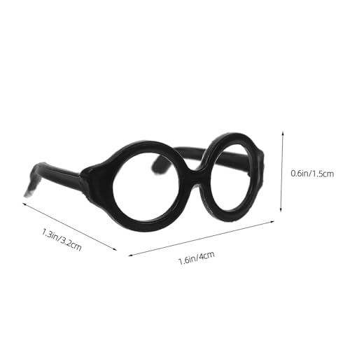 GARIOUANS 20 Stück Teiliges Mini Puppenbrillen aus Robustem Kunststoff Leichte DIY Brillen Requisiten für Puppen Puppenaccessoires für Kostüm und Fotografie von GARIOUANS