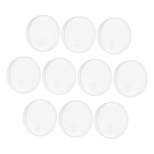 GARIOUANS 20 Stück Teiliges Transparentes Kunststoff Glue Dispenserset Runde Klebeplatten für Paper Quilling Leichtes Langlebiges Klebe Tablett mit Antihaft Oberfläche Werkzeug für GARIOUANS 20 Stück Teiliges Transparentes Kunststoff Glue Dispenserset Runde Klebeplatten für Paper Quilling Leichtes Langlebiges Klebe Tablett mit Antihaft Oberfläche Werkzeug für von GARIOUANS