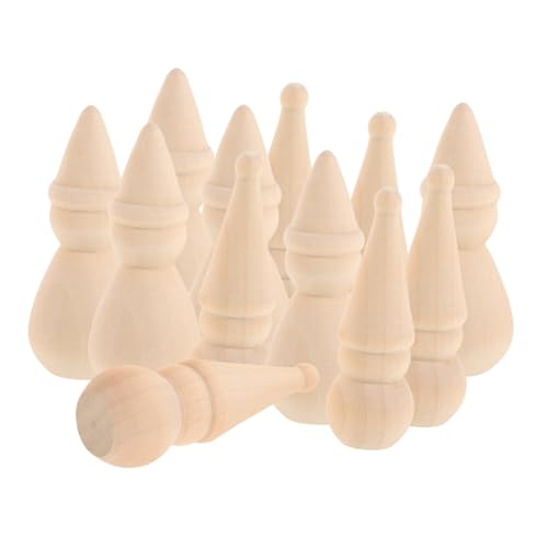 GARIOUANS 20 Stück Teiliges Unbemalte Holz Puppen Schneemann Figuren DIY Bastelset für Weihnachtsdekorationen Kreative Malprojekte Holzfiguren für Familienaktivitäten GARIOUANS 20 Stück Teiliges Unbemalte Holz Puppen Schneemann Figuren DIY Bastelset für Weihnachtsdekorationen Kreative Malprojekte Holzfiguren für Familienaktivitäten von GARIOUANS