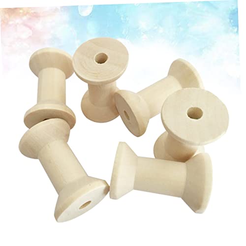 GARIOUANS 20 Stück Teiliges Vintage Holzspulen für Nähgarn Garnwickler Leere Fadenspulen für Basteln und Stickerei DIY Zubehör GARIOUANS 20 Stück Teiliges Vintage Holzspulen für Nähgarn Garnwickler Leere Fadenspulen für Basteln und Stickerei DIY Zubehör von GARIOUANS
