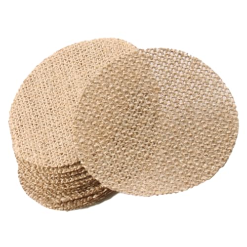 GARIOUANS 20 Stück Teiliges Weihnachtsdeko aus Rustikalen Burlap Cutouts DIY Bastelset für Christbaumschmuck Wiederverwendbare Leinwand Anhänger für Fenster Kamin und Weihnachtsbaum GARIOUANS 20 Stück Teiliges Weihnachtsdeko aus Rustikalen Burlap Cutouts DIY Bastelset für Christbaumschmuck Wiederverwendbare Leinwand Anhänger für Fenster Kamin und Weihnachtsbaum von GARIOUANS