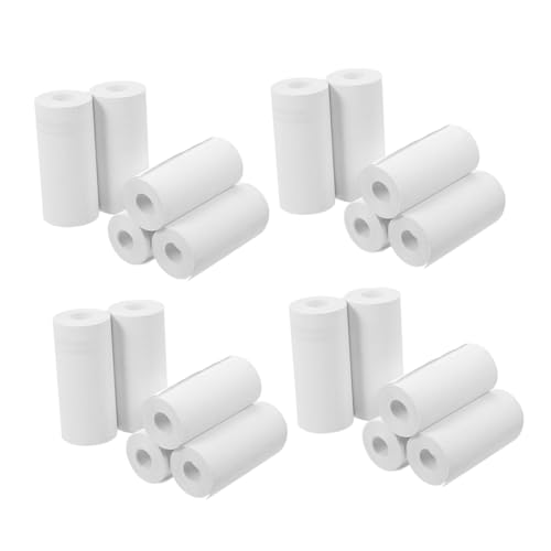 GARIOUANS 20 Stück Thermopapierrollen Weiß Inkless Heat Print Paper für Sofortbildkameras Kompatibel DIY Zeichnen Kreatives Schulzubehör Einfaches Nachfüllen GARIOUANS 20 Stück Thermopapierrollen Weiß Inkless Heat Print Paper für Sofortbildkameras Kompatibel DIY Zeichnen Kreatives Schulzubehör Einfaches Nachfüllen von GARIOUANS
