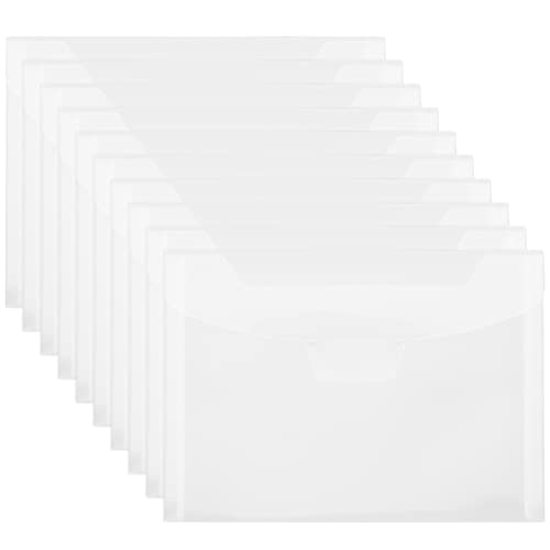 GARIOUANS 20 Stück Transparente Dokumententaschen Praktische Klarsichthüllen für Sichere Ablage von Unterlagen für Schule Büro und Zuhause GARIOUANS 20 Stück Transparente Dokumententaschen Praktische Klarsichthüllen für Sichere Ablage von Unterlagen für Schule Büro und Zuhause von GARIOUANS