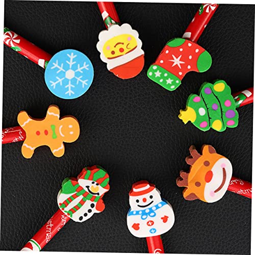 GARIOUANS 20 Stück Weihnachts Bleistiftset mit Radiergummi Teilig Schreibwaren Cartoon Holzbleistifte Umweltfreundlich Leichte Schule Party GARIOUANS 20 Stück Weihnachts Bleistiftset mit Radiergummi Teilig Schreibwaren Cartoon Holzbleistifte Umweltfreundlich Leichte Schule Party von GARIOUANS