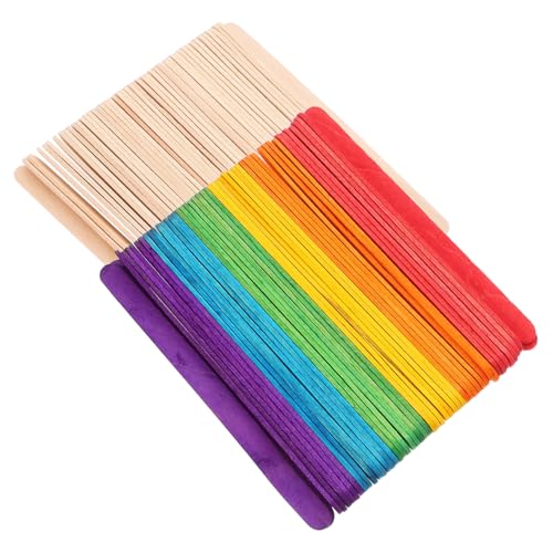 GARIOUANS 200 Stück Bunte Holz Bastelstäbchen Jumbo Eisstiele Verschiedenen Farben für Diy Kunstprojekte und Klassenzimmerbedarf Hochhaltbar Vielseitig Einsetzbar für Kreative Arbeiten GARIOUANS 200 Stück Bunte Holz Bastelstäbchen Jumbo Eisstiele Verschiedenen Farben für Diy Kunstprojekte und Klassenzimmerbedarf Hochhaltbar Vielseitig Einsetzbar für Kreative Arbeiten von GARIOUANS