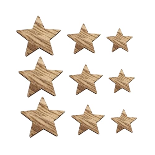 GARIOUANS 200 Stück Holzsterne Mix Naturholzscheiben Sternform zum Basteln DIY Weihnachtsdeko Hochzeit Handgemachte Ornamente Rustikale Holzstückchen für Kreative Dekoration GARIOUANS 200 Stück Holzsterne Mix Naturholzscheiben Sternform zum Basteln DIY Weihnachtsdeko Hochzeit Handgemachte Ornamente Rustikale Holzstückchen für Kreative Dekoration von GARIOUANS