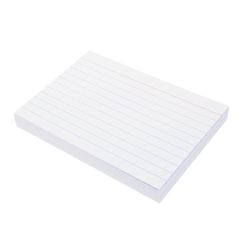 GARIOUANS 200 Stück Querformat Indexkarten mit Dickes Tintenresistentes Papier Glatte Oberfläche Einseitig Liniert für Lernen Büro Schule Notizen Listen Prüfungen Präsentationen GARIOUANS 200 Stück Querformat Indexkarten mit Dickes Tintenresistentes Papier Glatte Oberfläche Einseitig Liniert für Lernen Büro Schule Notizen Listen Prüfungen Präsentationen von GARIOUANS