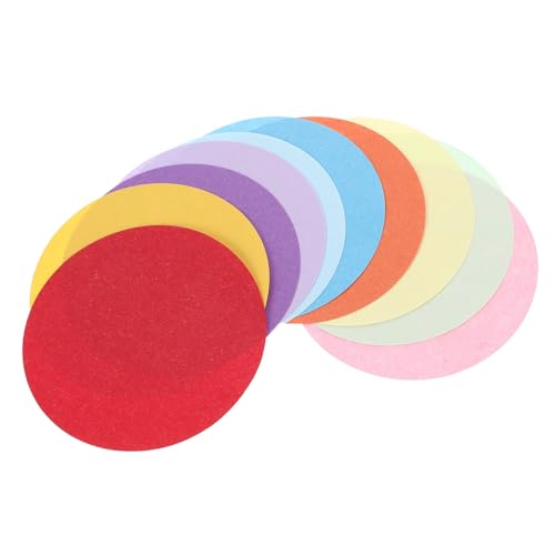 GARIOUANS 200 Stück Rundes Origami Papier Bunt Künstlerisches Bastelpapier für DIY Kunsthandwerk Handliche Faltblätter mit Mittlerer Stärke für Dekoration Geschenke Schule und Heimgebrauch GARIOUANS 200 Stück Rundes Origami Papier Bunt Künstlerisches Bastelpapier für DIY Kunsthandwerk Handliche Faltblätter mit Mittlerer Stärke für Dekoration Geschenke Schule und Heimgebrauch von GARIOUANS