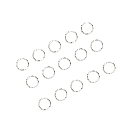 GARIOUANS 200 Stück Schlüsselringe Robuste Offene Metallringe für Schlüsselanhänger DIY Schmuck Lanyards und Bastelprojekte Silberne Biegeringe Vielseitig Einsetzbar GARIOUANS 200 Stück Schlüsselringe Robuste Offene Metallringe für Schlüsselanhänger DIY Schmuck Lanyards und Bastelprojekte Silberne Biegeringe Vielseitig Einsetzbar von GARIOUANS