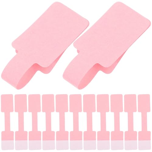 GARIOUANS 200 Stück Schmuck Armband Halsketten Kleine Klebeetiketten Warenanhänger Geschenkanhänger Aufkleber Selbstklebende Schmuckanhänger Preisetiketten Für Die Anzeige Kleine Aufkleber von GARIOUANS
