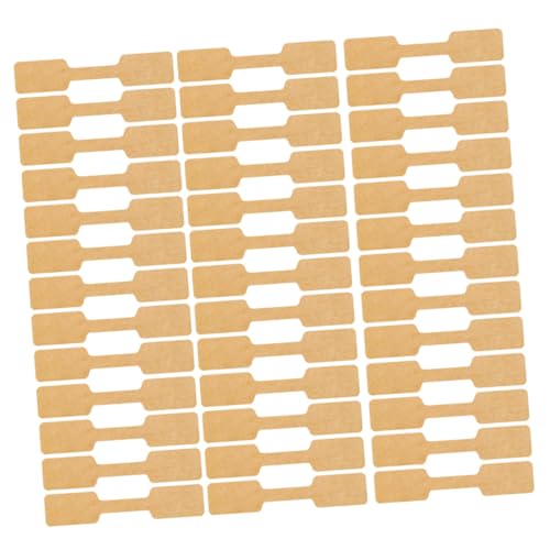 GARIOUANS 2000 Stück Selbstklebende Schmuckanhänger aus Kraftpapier Rechteckige Blanko-preisschilder für Ringe Halsketten Armbänder und Ohrringe Ablösbare Etiketten mit Großem Schreibbereich GARIOUANS 2000 Stück Selbstklebende Schmuckanhänger aus Kraftpapier Rechteckige Blanko-preisschilder für Ringe Halsketten Armbänder und Ohrringe Ablösbare Etiketten mit Großem Schreibbereich von GARIOUANS