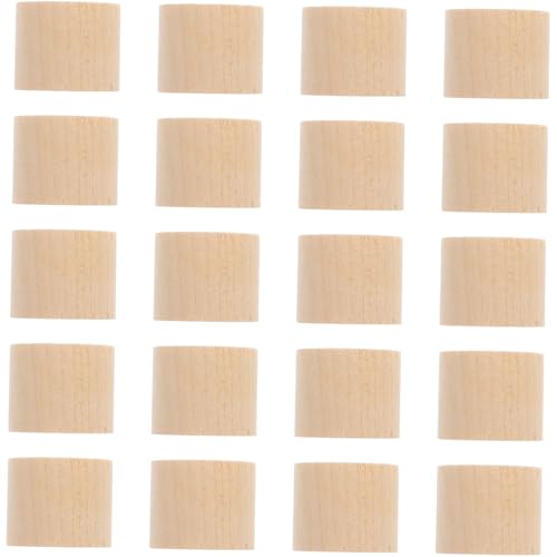 GARIOUANS 20Stücke Kleiner Holzblock Zylinderblöcke Birkenholz Unbehandelt für DIY Bastelprojekte Vielseitig Einsetzbar als Dekoration oder Ornament GARIOUANS 20Stücke Kleiner Holzblock Zylinderblöcke Birkenholz Unbehandelt für DIY Bastelprojekte Vielseitig Einsetzbar als Dekoration oder Ornament von GARIOUANS