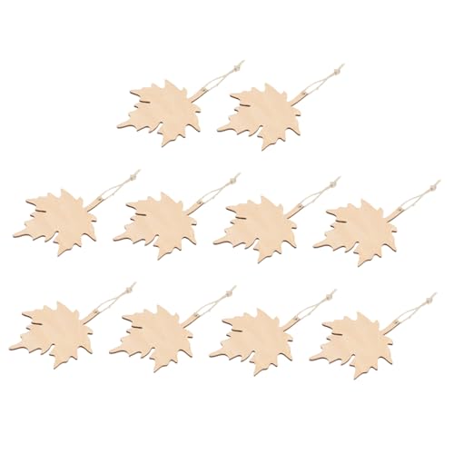 GARIOUANS 21 Stücke Teiliges DIY Holzanhänger Ahornblatt zum Bemalen und Hängen Glatte Oberfläche Langlebig für Herbstdeko Weihnachtsbaum Türschmuck Familienbasteln Partys und Feste GARIOUANS 21 Stücke Teiliges DIY Holzanhänger Ahornblatt zum Bemalen und Hängen Glatte Oberfläche Langlebig für Herbstdeko Weihnachtsbaum Türschmuck Familienbasteln Partys und Feste von GARIOUANS