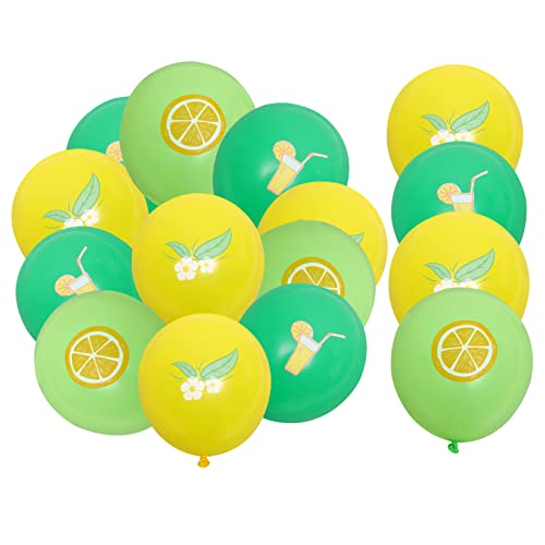 GARIOUANS 24 Stück Fotografie-Requisiten mottoparty hawaii sommerdeko hawaii luftballons Latexballons Zitronenballons klare Luftballons Party-Ballon- festlicher Ballon Emulsion GARIOUANS 24 Stück Fotografie-Requisiten mottoparty hawaii sommerdeko hawaii luftballons Latexballons Zitronenballons klare Luftballons Party-Ballon- festlicher Ballon Emulsion von GARIOUANS