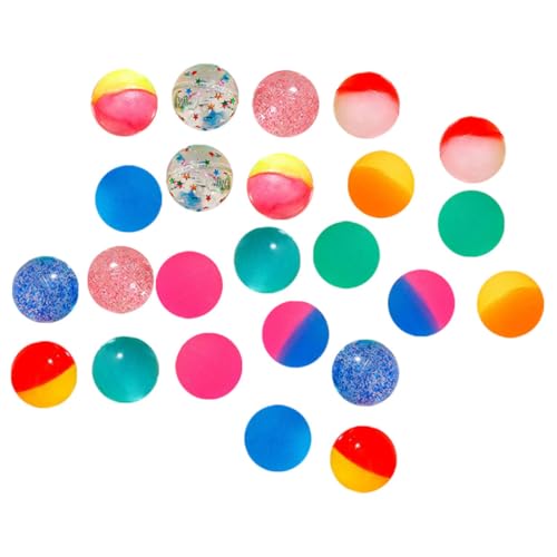 GARIOUANS 24 Stück Teiliges Bunte Hüpfbälle Elastische Stressabbau Bälle für Kindergeburtstag Mitgebsel Karneval Fasching Spaß und Dekoration GARIOUANS 24 Stück Teiliges Bunte Hüpfbälle Elastische Stressabbau Bälle für Kindergeburtstag Mitgebsel Karneval Fasching Spaß und Dekoration von GARIOUANS