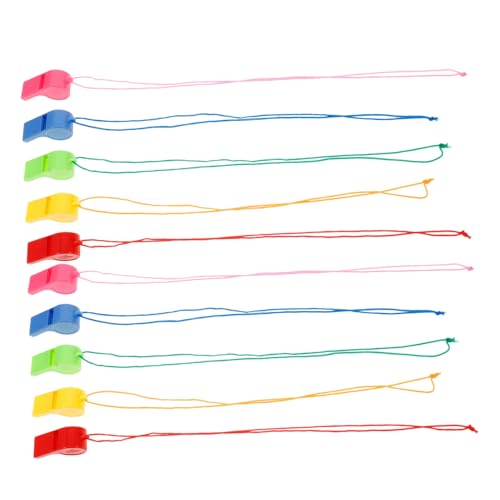 GARIOUANS 24 Stück Teiliges Bunte Schiedsrichterpfeifen mit Umhängeband Robuste Sportpfeifen für Trainer und Notfälle Wetterbeständig für Fußball Basketball Outdoor Sport Zufällige Farbe GARIOUANS 24 Stück Teiliges Bunte Schiedsrichterpfeifen mit Umhängeband Robuste Sportpfeifen für Trainer und Notfälle Wetterbeständig für Fußball Basketball Outdoor Sport Zufällige Farbe von GARIOUANS