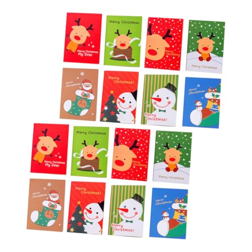 GARIOUANS 24 Stück Teiliges Weihnachts Pocket Notizblock Bunte Cartoon Schreibblöcke Handlich für Schüler Praktische Weihnachtsgeschenke Kreative Motive Santa Schneemann Gingerbread GARIOUANS 24 Stück Teiliges Weihnachts Pocket Notizblock Bunte Cartoon Schreibblöcke Handlich für Schüler Praktische Weihnachtsgeschenke Kreative Motive Santa Schneemann Gingerbread von GARIOUANS