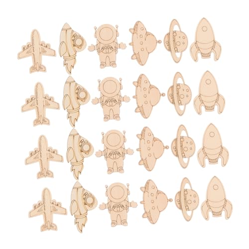 GARIOUANS 24 Stück Weltraum Astronauten Holzspäne Weltraum Chips Alien Malprojekt Klassenzimmer Kunstprojekt DIY Holzmalerei Raketenmalerei Malprojekt Beige Holz GARIOUANS 24 Stück Weltraum Astronauten Holzspäne Weltraum Chips Alien Malprojekt Klassenzimmer Kunstprojekt DIY Holzmalerei Raketenmalerei Malprojekt Beige Holz von GARIOUANS