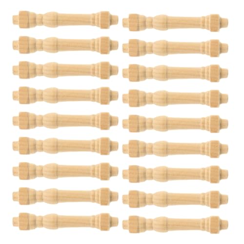 GARIOUANS 24 Teiliges Puppenhauszubehör Geländer Puppenhaus Szenerie Requisiten Treppenzubehör Puppenhaus Treppenspindeln Miniaturmöbel Für Puppenhaus Miniatur Handläufe Birke Beige GARIOUANS 24 Teiliges Puppenhauszubehör Geländer Puppenhaus Szenerie Requisiten Treppenzubehör Puppenhaus Treppenspindeln Miniaturmöbel Für Puppenhaus Miniatur Handläufe Birke Beige von GARIOUANS