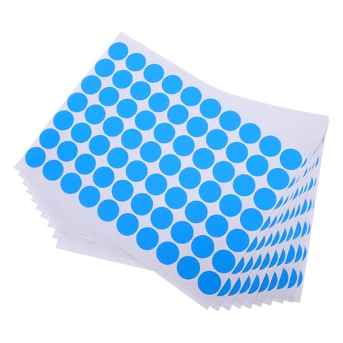 GARIOUANS 25 Blatt Punkte Lebensmitteletiketten Wasserfest Bedruckbares Aufkleberpapier Kreispunktaufkleber Klebeetiketten Runde Punkte Wasserfeste Etikettenaufkleber Kleine GARIOUANS 25 Blatt Punkte Lebensmitteletiketten Wasserfest Bedruckbares Aufkleberpapier Kreispunktaufkleber Klebeetiketten Runde Punkte Wasserfeste Etikettenaufkleber Kleine von GARIOUANS