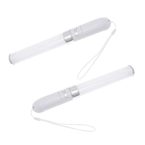 GARIOUANS 2Stücke LED Glühstäbe Leuchtende Konzertsticks Farben für Partys Festivals und Nachtveranstaltungen Langlebig und Einfach zu Bedienen von GARIOUANS