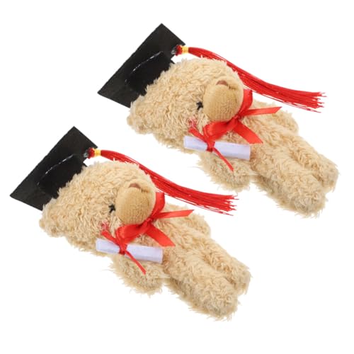 GARIOUANS 2pcs Abschlussbär Für Entzückende Doktorbär Stofftiere Für Abschlusssaison -abschlussgeschenk Für Studenten Weiche Plüsch Für Abschlussfeierlichkeiten Und Partys GARIOUANS 2pcs Abschlussbär Für Entzückende Doktorbär Stofftiere Für Abschlusssaison -abschlussgeschenk Für Studenten Weiche Plüsch Für Abschlussfeierlichkeiten Und Partys von GARIOUANS