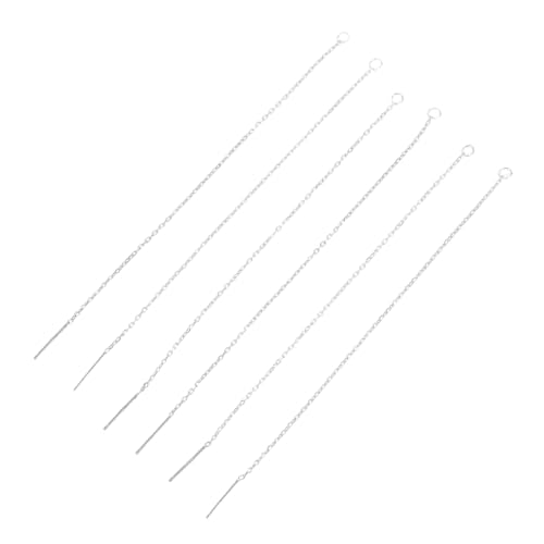 GARIOUANS 3 Paare Sterling Silber Ohrhaken DIY Schmuckherstellung Zubehör für Damen Ohrhänger Basteln mit Sicherem Ring für Individuelle Ohrringe von GARIOUANS