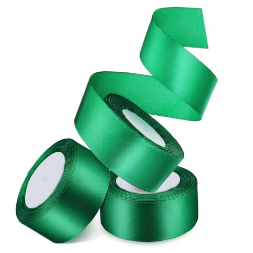 GARIOUANS 3 Rollen Satinband Geschenkband für Bastelarbeiten Breites Dekorationsband für Hochzeiten Valentinstag Geburtstagsfeiern und Mehr GARIOUANS 3 Rollen Satinband Geschenkband für Bastelarbeiten Breites Dekorationsband für Hochzeiten Valentinstag Geburtstagsfeiern und Mehr von GARIOUANS