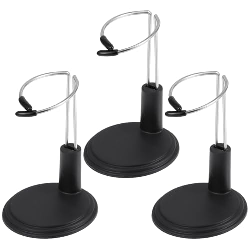 GARIOUANS 3 STÜCKE Teiliges Puppenständer Stabiler Multifunktionaler Halter für Puppen Geeignet für Spielzeugpräsentation Robustes Design für Puppenhäuser und Sammlungen von GARIOUANS