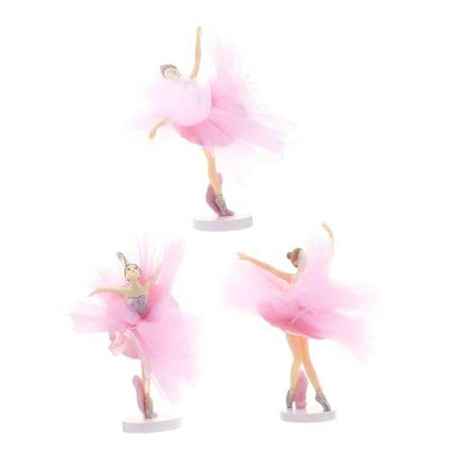 GARIOUANS 3 Sätze Ballerina Tüll Mädchen Cake Topper Tortendeko Geburtstag Party Deko für Mädchen Kuchenverzierung Kreative Dessertdekoration Rosa Ballett Ornament GARIOUANS 3 Sätze Ballerina Tüll Mädchen Cake Topper Tortendeko Geburtstag Party Deko für Mädchen Kuchenverzierung Kreative Dessertdekoration Rosa Ballett Ornament von GARIOUANS