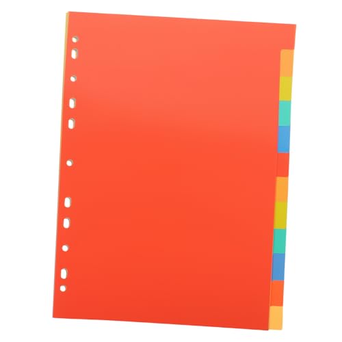 GARIOUANS 3 Sätze Indextrennblätter Stufige Trennblätter für Ringordner und Notizblöcke für Schule Büro und Planung Beschriftbaren Tabs von GARIOUANS