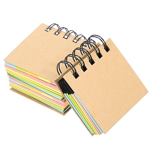 GARIOUANS 3 Stück Kompakte Notizblöcke Multifunktionale Drahtspiral Notizhefte für Schule und Zuhause für Aufzeichnungen und Planung Handlich und GARIOUANS 3 Stück Kompakte Notizblöcke Multifunktionale Drahtspiral Notizhefte für Schule und Zuhause für Aufzeichnungen und Planung Handlich und von GARIOUANS
