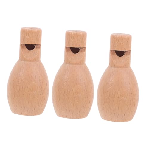 GARIOUANS 3 Stück Mini Holzpfeifen für DIY Bastelspielzeug für Frühkindliche Bildung Musikalische Aktivitäten und im Kindergarten GARIOUANS 3 Stück Mini Holzpfeifen für DIY Bastelspielzeug für Frühkindliche Bildung Musikalische Aktivitäten und im Kindergarten von GARIOUANS