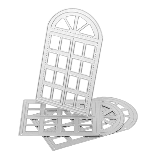 GARIOUANS 3 Stück Teiliges Carbonstahl Stanzschablonen für Scrapbooking Hintergrund Stanzformen Vielseitig für Kartenherstellung DIY Bastelprojekte Präzise Schnittmuster GARIOUANS 3 Stück Teiliges Carbonstahl Stanzschablonen für Scrapbooking Hintergrund Stanzformen Vielseitig für Kartenherstellung DIY Bastelprojekte Präzise Schnittmuster von GARIOUANS