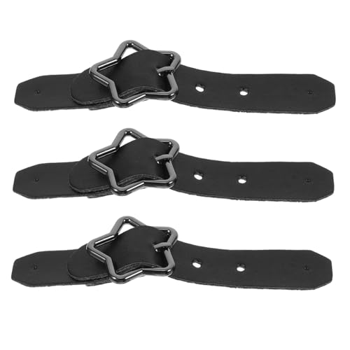 GARIOUANS 3 Stück Teiliges Metallstern-knöpfe Dekorative Fünfzackige Verschlüsse Modische Zierknöpfe für Pullover Mäntel und Röcke Stilvolle Metall-clasps für Kleidung und Nähprojekte von GARIOUANS