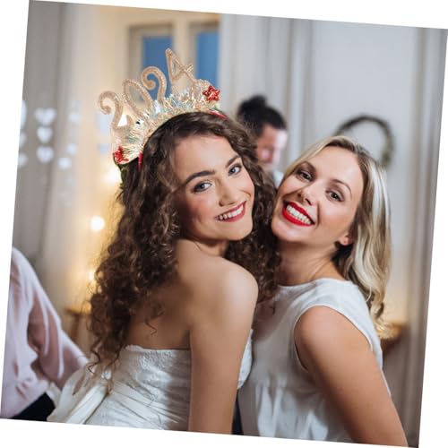 GARIOUANS 3 Stück Teiliges Party Haarband mit Glitzer Bequemer Kunststoff Haarreifen in Rot Champagner und Grün Modisches Accessoire für Neujahrs Weihnachtsfeiern Langlebig und Formstabil GARIOUANS 3 Stück Teiliges Party Haarband mit Glitzer Bequemer Kunststoff Haarreifen in Rot Champagner und Grün Modisches Accessoire für Neujahrs Weihnachtsfeiern Langlebig und Formstabil von GARIOUANS