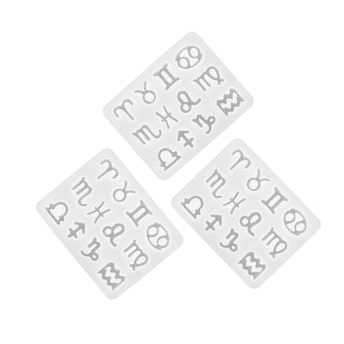 GARIOUANS 3 Stück Teiliges Silikonform für DIY Schlüsselanhänger nicht Haftend für Epoxidharz Gießen Langlebig und Flexibel Bastelmaterialien für Kreative Projekte GARIOUANS 3 Stück Teiliges Silikonform für DIY Schlüsselanhänger nicht Haftend für Epoxidharz Gießen Langlebig und Flexibel Bastelmaterialien für Kreative Projekte von GARIOUANS