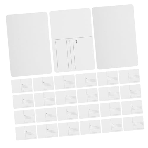 GARIOUANS 30 Blatt Blanko Postkarten Aquarellpapier Mailable Karten für DIY Basteln Einladungskarten Dankeskarten Vielseitige Grußkarten aus Karton von GARIOUANS