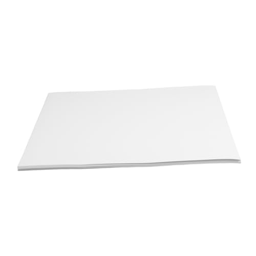 GARIOUANS 30 Blatt Druckerpapier Silikonpapier Etikettenaufkleber Bedruckbar Durchsichtiges Aufkleberpapier Transparentes Papier Pvc-matte Bedruckbares Aufkleberpapier Weiß Vinyl von GARIOUANS