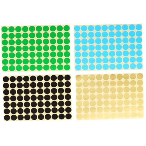 GARIOUANS 30 Blatt Kleine Runde Klebeetiketten Selbstklebende Farbige Punktaufkleber Für Geschenke Scrapbook Geschenkaufkleber Beschriften Klassifikation GARIOUANS 30 Blatt Kleine Runde Klebeetiketten Selbstklebende Farbige Punktaufkleber Für Geschenke Scrapbook Geschenkaufkleber Beschriften Klassifikation von GARIOUANS